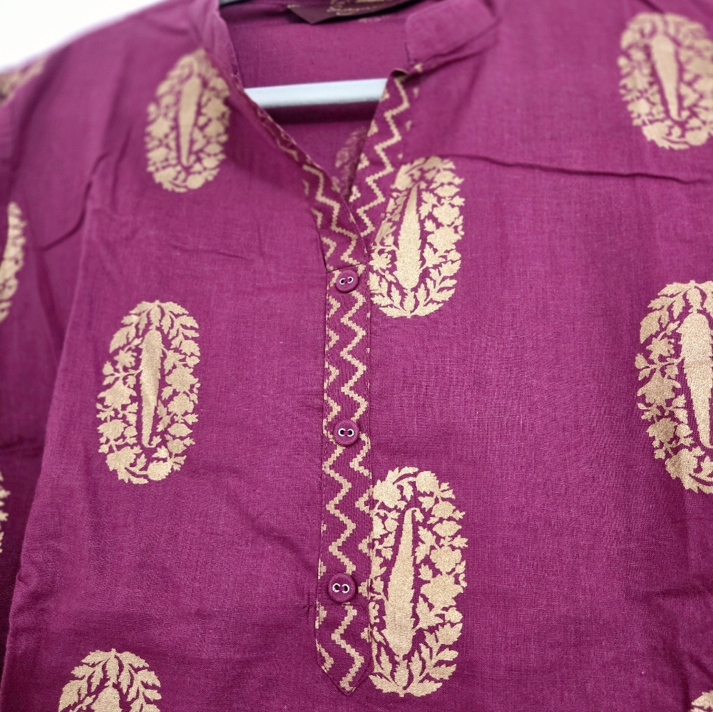 Ethnic Kurta set with palazzo pants - Picture 3 of 11